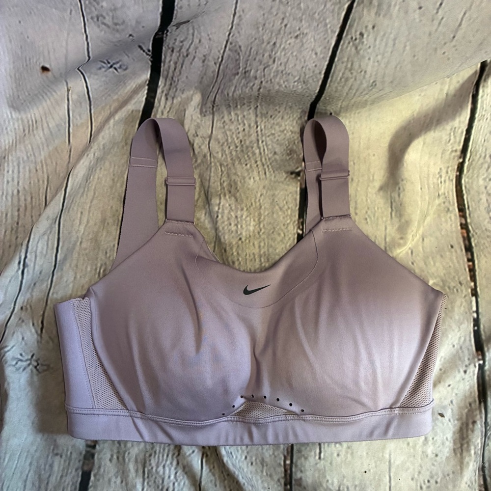 Nike Womens Dri-FIT Alpha High-Support Padded Adjustable Sport Bra Smoky Lilac S